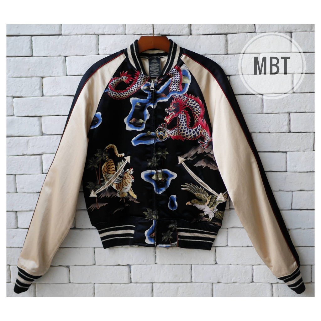 RALPH LAUREN RRL REVERSIBLE TOUR JACKET #RRL #JACKET #ของแท้100%