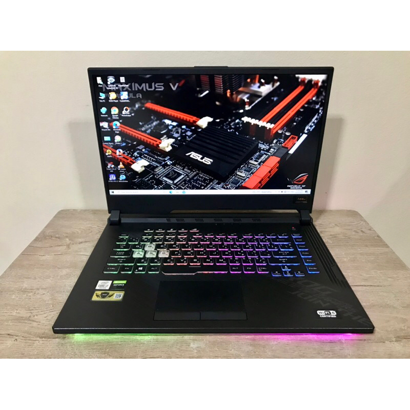 ขาย โน๊ตบุ๊ค Asus ROG Gaming GL542LV-HN102T intel Core i7-10750H CPU 2.60 GHz RAM 16 GB SSD 512 GB