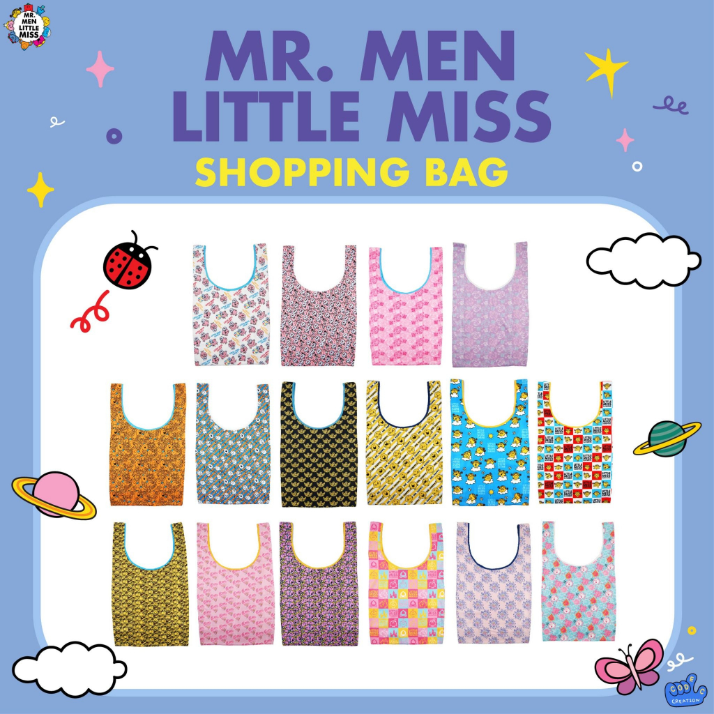 Shopping Bag Collection 1 (Mr.men and Little miss)