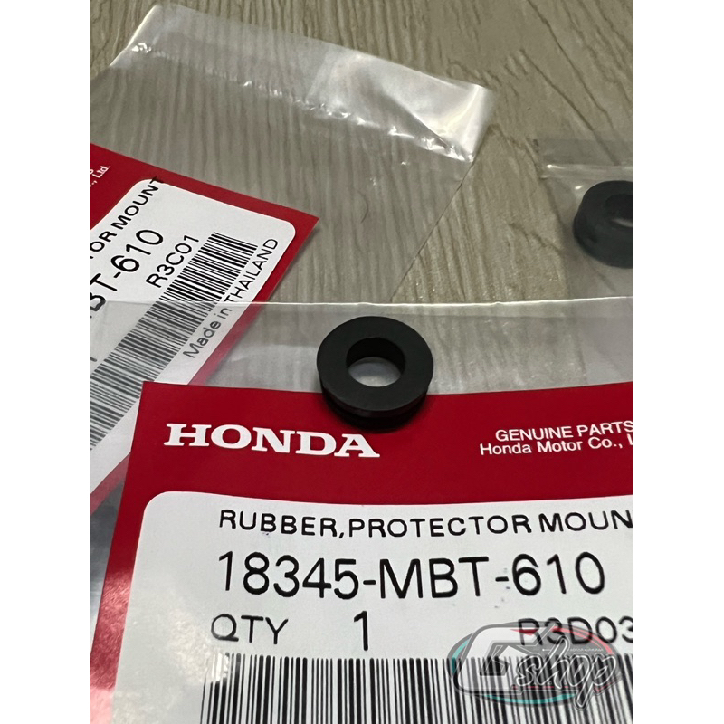 < แท้เบิก > ลูกยางฝาครอบท่อ ตรงรุ่น Wave/เวฟ ทุกรุ่น ราคาตัวละ รับประกันสิค้า 18345-MBT-610