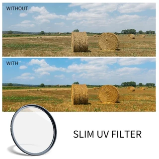 K&F A-Series MC UV Filter Slim ลดแสงสะท้อนดีขึ้น Anti-reflective green coating กันรอยกันแสง แบบบาง