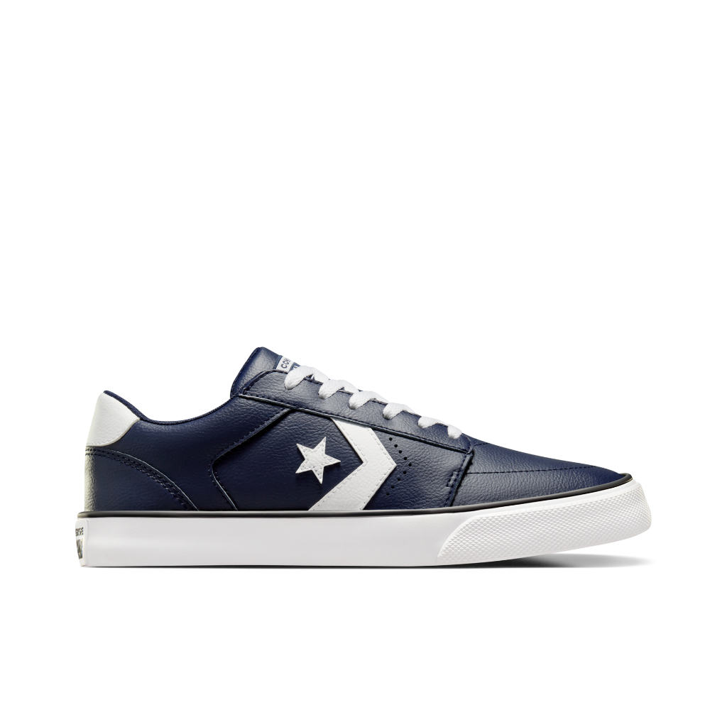 CONVERSE รองเท้าผ้าใบ SNEAKERS คอนเวิร์ส BELMONT SEASONAL COLOR SYNTHETIC OX NAVY - A05373CM_H3NAXX UNISEX สีน้ำเงิน