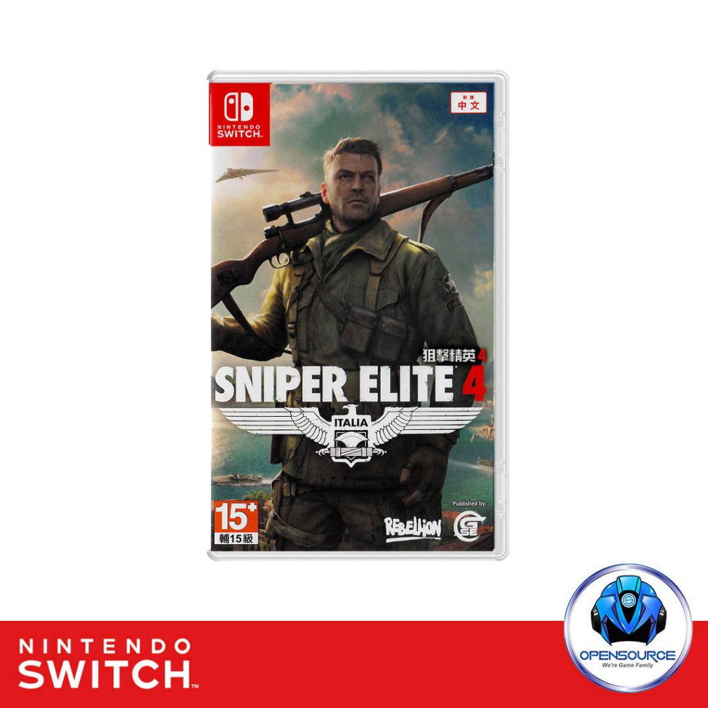 [พร้อมส่ง]Nintendo: Sniper Elite 4 (ASIA EN/CH/JP) - Nintendo Switch