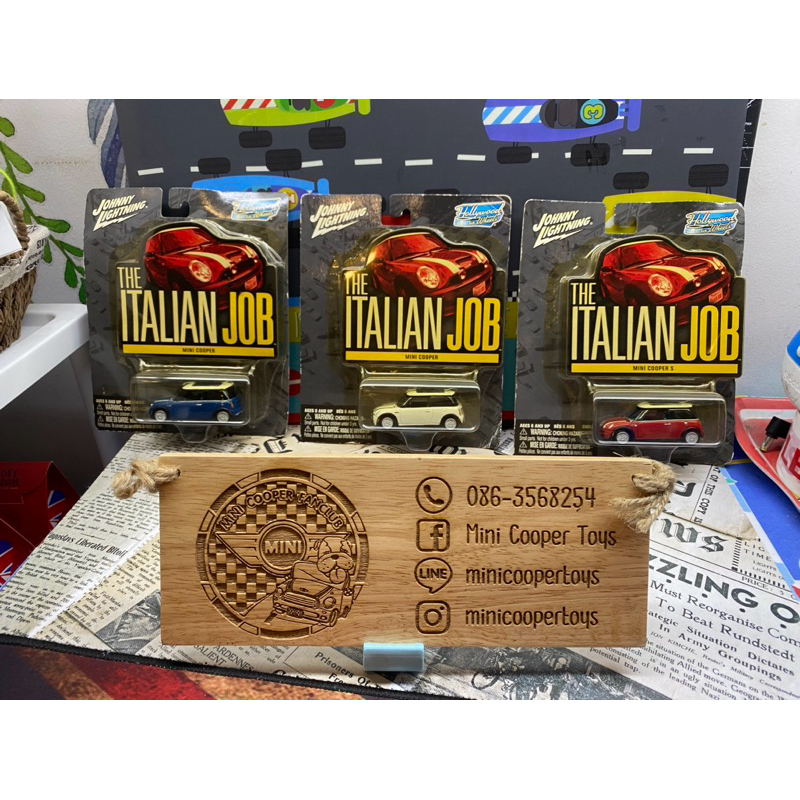 Model Mini Cooper : The Italian Job Boxset 3 คัน