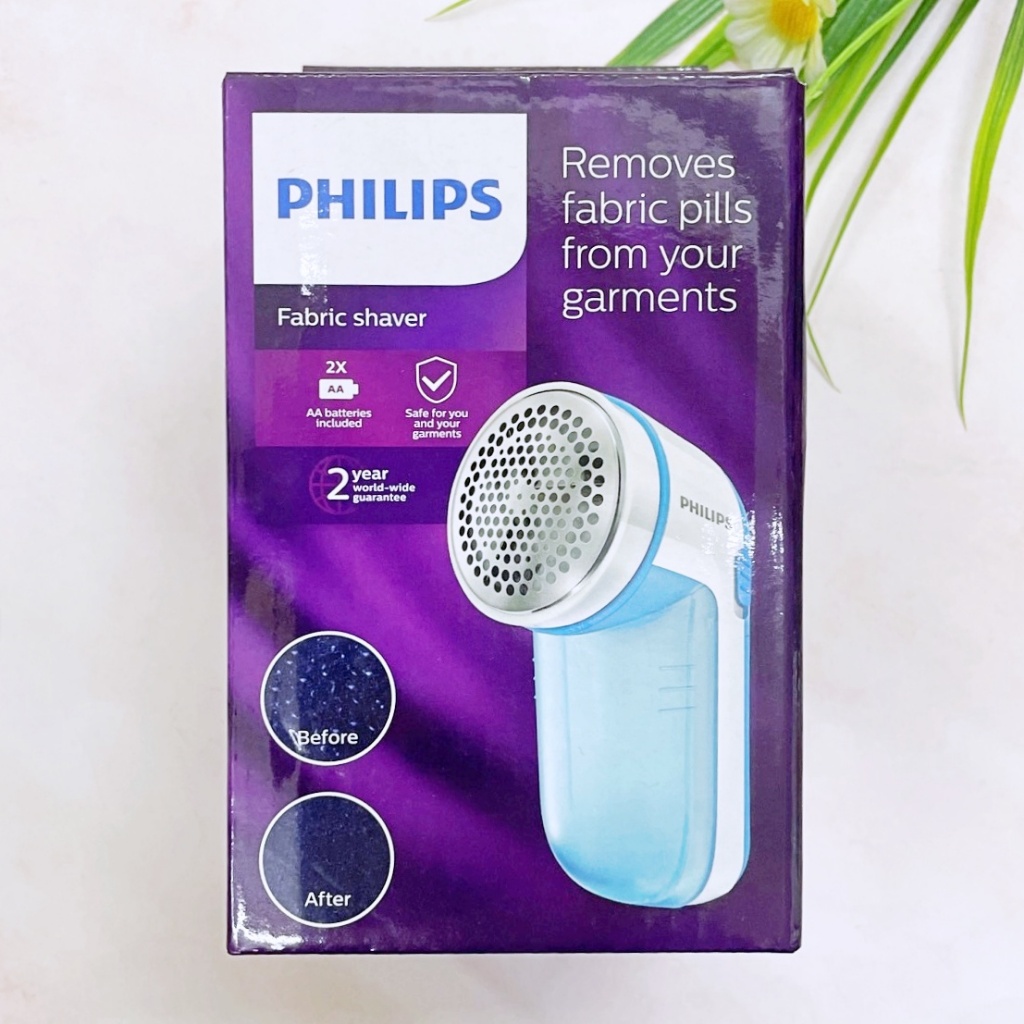 [Philips®] Fabric Shaver GC026/00 ฟิลิปส์ เครื่องตัดขุยผ้าไฟฟ้า ขจัดเม็ดขนบนผ้า
