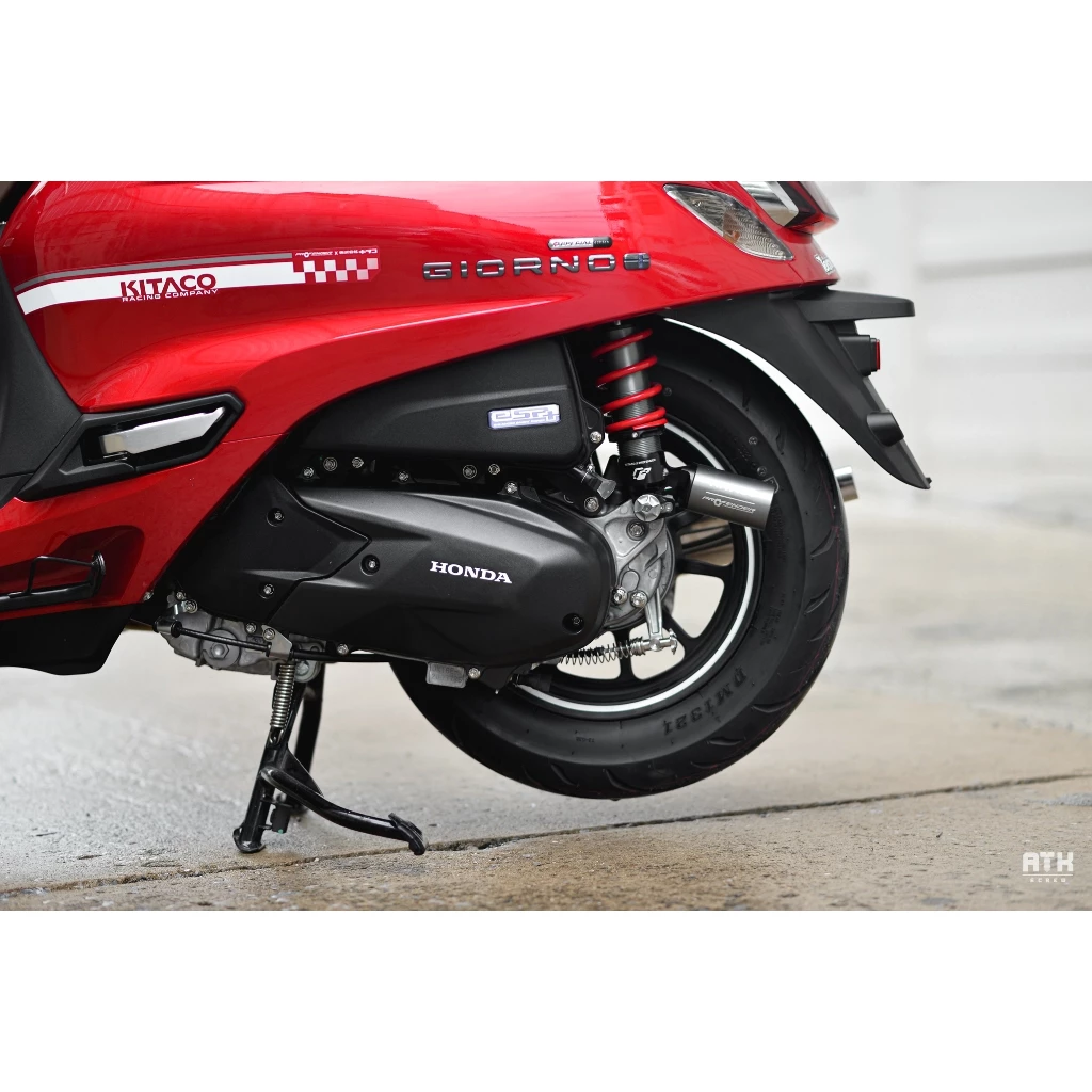 สปริงมือลิงเดิมและแต่ง Honda Giorno 125 สีเลส thumbnail 5