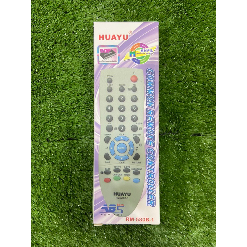 รีโมทLCD Sanyo ใช้ได้ทุกรุ่น ใส่ถ่านกดได้เลย(RM-580B-1)