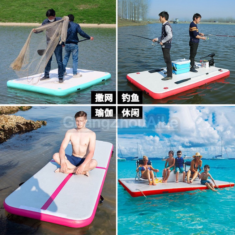 พร้อมส่ง supboard เสื่อโยคะ เทควันโด ยิมนาสติก แพตกปลา บอร์ดรองคลาน Inflatable Taekwondo Gymnastics
