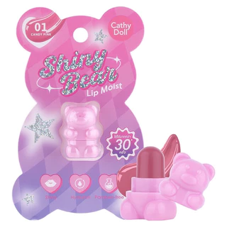 ลิปหมี Cathy Doll Shiny Bear Lip Moist เคที่ดอลล์ ไชน์นี่แบร์ลิปมอยส์ ขนาด1.1g