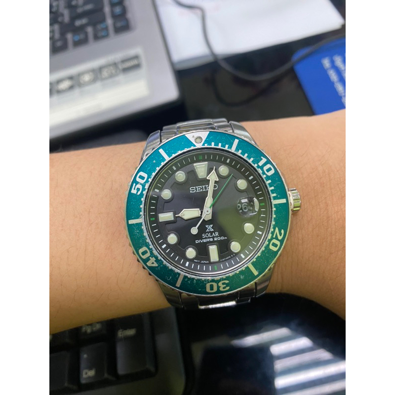 นาฬิกา SEIKO Prospex SOLAR Diver's 200 m SNE451P1 limited Edition มือสอง