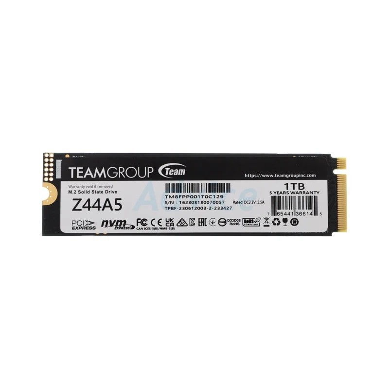 T-FORCE 1 TB SSD M.2 PCIe 4.0 Z44A5 (TM8FPP001T0C129) - A0154654