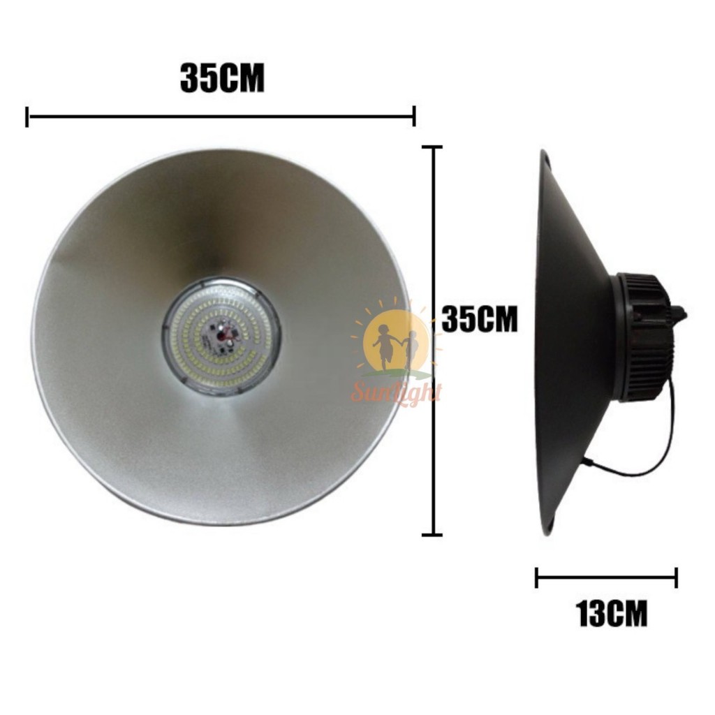 JD-6128 โคมไฟไฮเบย์พลังแสงอาทิตย์ ยี่ห้อ JD Jindian แท้ high bay Solar เปิด-ปิดอัตโนมัติได้ สลับได้2สีในหลอดเดียว กันน้ำ ราคา ถูกที่สุด ดีลบีเคเค แกลเลอรีภาพที่ 5