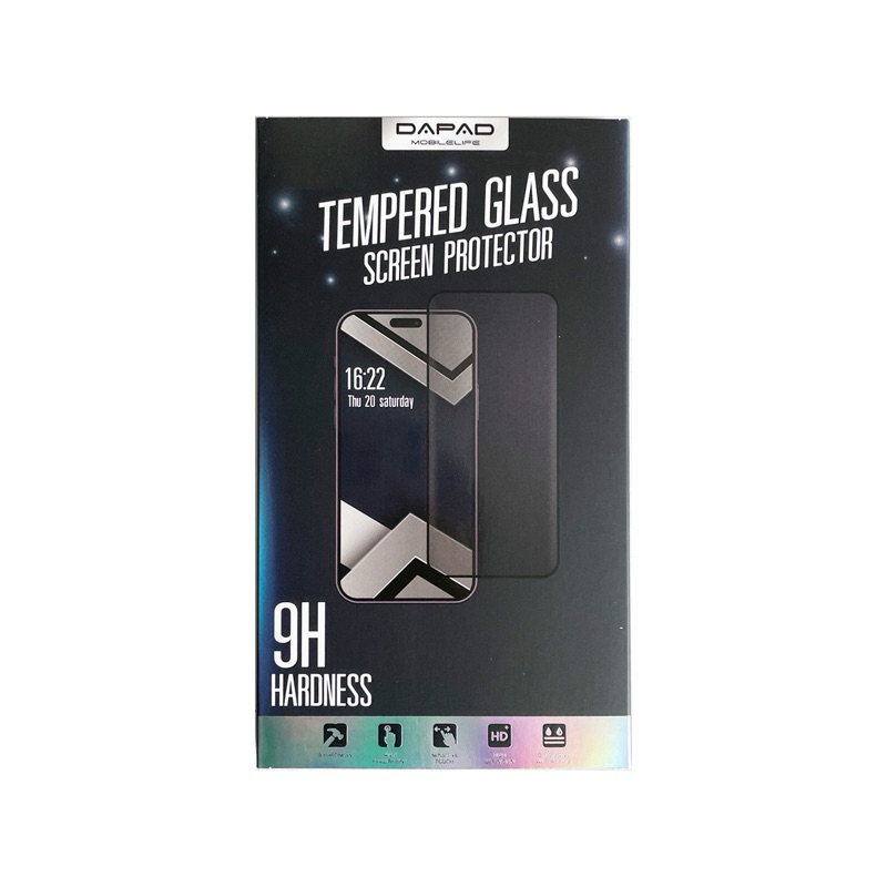 Dapad ฟิล์มกระจกเต็มจอ 3D รุ่น IPhone 15 PRO 15 PLUS 11 PRO MAX XS MAX