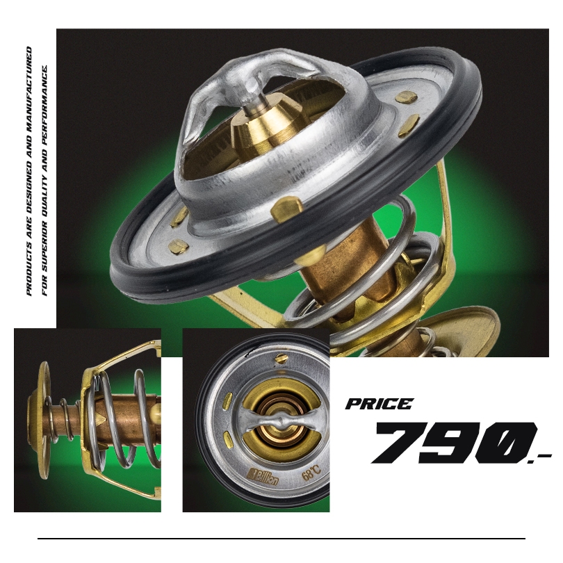 BILLION THERMOSTAT 68°C FOR NISSAN BIG-M/BDI/TD27/D21/FRONTIER/TD27/MARCH Part No.21200-58G04 #วาล์วน้ำ68องศา
