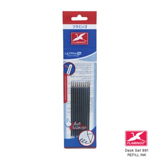 ไส้รีฟิว ปากกาลูกลื่น มีสายพร้อมแท่นสำหรับตั้งโต๊ะ No.991