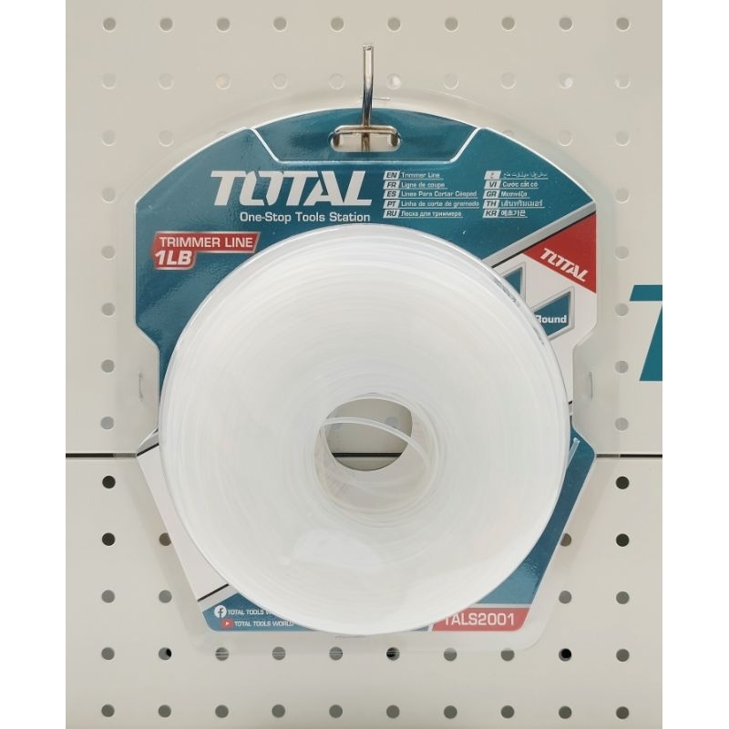 TOTAL สายเอ็น รุ่น TALS2001สำหรับเครื่องตัดหญ้า 1LB ขนาด2.0mm.