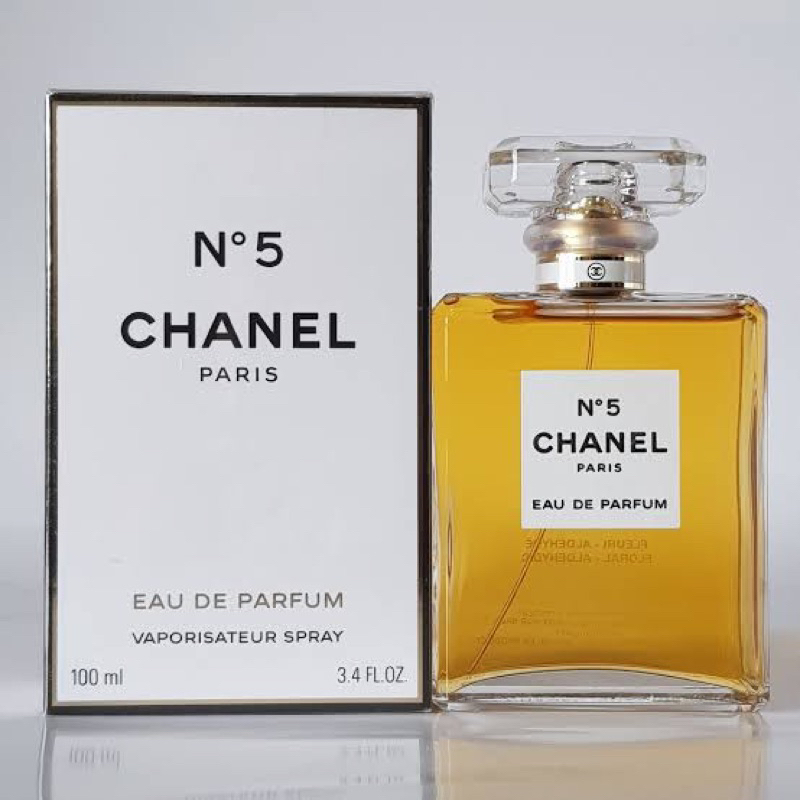 【ของแท้ % 】 ส่งฟรี น้ำหอม Chanel N°5 EDP 100 ml. *กล่องซีล*