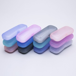 กล่องเเว่นตา รุ่นPC ใส ผลิตจากพลาสติกคุณภาพดี  แถมโฟมรองแว่น…