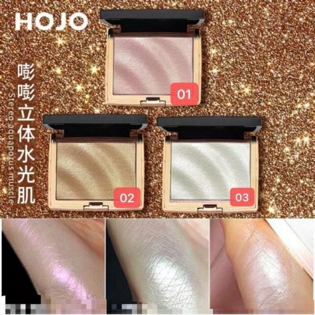 hojo(แท้)โฮโจbrilliance highlight 8029 พาเลทไฮไลท์หนังปลาทู ไฮไลท์สามมิติ หน้าฉ่ำวาว