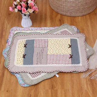 พรมเช็ดเท้าผ้าต่อสไตล์วินเทจ📏37*57cmมีลายให้เลือกเยอะลายสวย