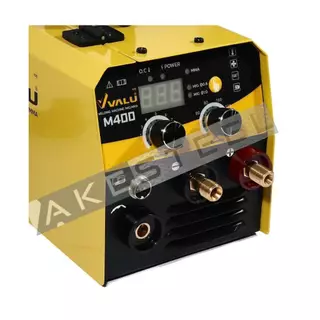 (โปร 5 เครื่อง) ตู้เชื่อม MIG VALU M400 MIG/MMA ขนาด 1 KG เครื่องเชื่อมมิกซ์และธูปได้ ของดีราคาถูกประกัน 1+1 ปี