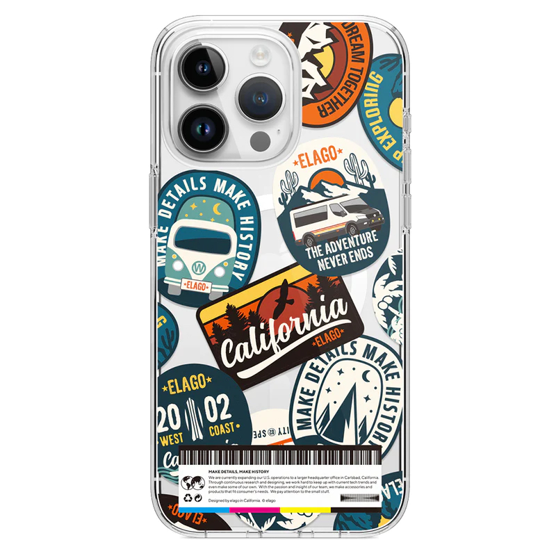 elago Our story monthly MagSafe Hybrid case for iPhone 15, 15 Plus, 15 Pro, 15 Pro Max (เคส MagSafe)