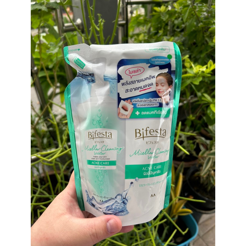 [แท้ 100%] Bifesta บีเฟสต้า ไมเซลล่า คลีนซิ่ง วอเทอร์ แอคเน่ (ชนิดเติม) 360 มล. สูตรลดสิว