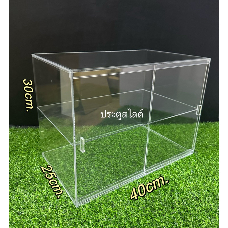 ตู้ใส่อาหาร ตู้ใส่ขนม ตู้ใส่เบเกอรี่40*30*25ซม.มีประตู