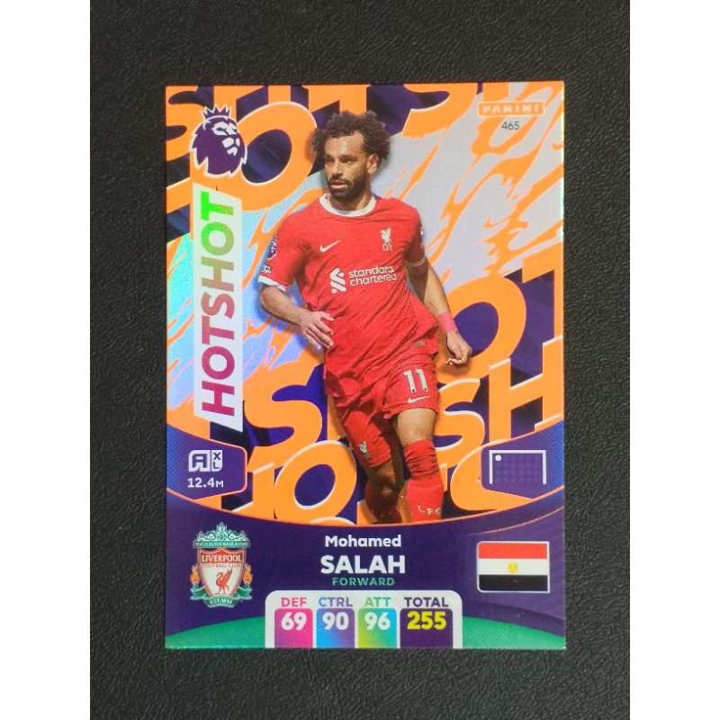 การ์ดฟุตบอล (HOTSHOT) PANINI ADRENALYN XL PREMIER LEAGUE 2024 SOCCER CARD
