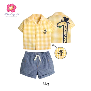 Savanah ชุดเด็กผู้ชาย เสื้อกางเกงเซ็ตเด็กชาย Romperเด็กชาย ผ้า 100% Cotton นิ่มเบา สบาย ระบายอากาศได้ดี