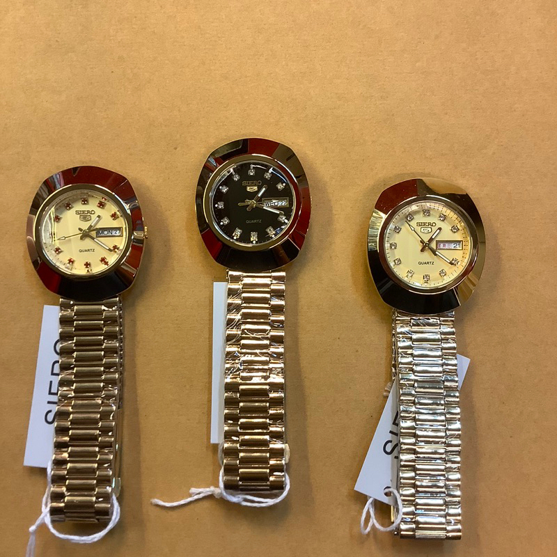 SIERO นาฬิกาข้อมือผู้ชาย สายสแตนเลส สีทอง รุ่น RD-MG001