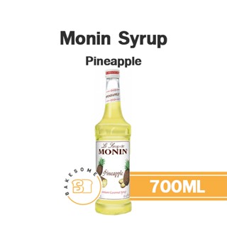Monin Syrup Pineapple โมนิน ไซรัป สับปะรด โมแนง ไซรัป น้ำเชื…