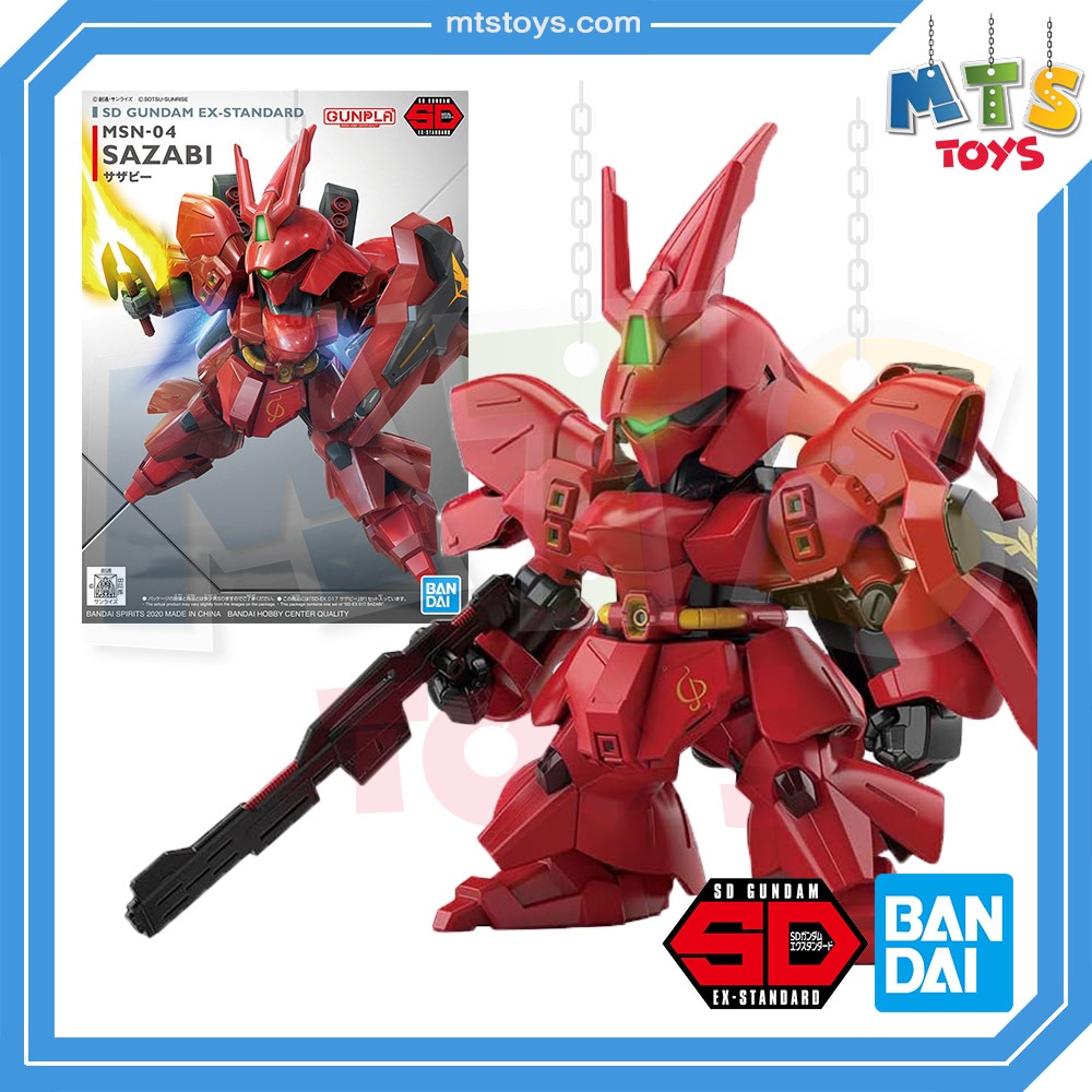 **MTS Toys**Bandai SD EX-Standard : MSN-04 Sazabi กันดั้มแท้