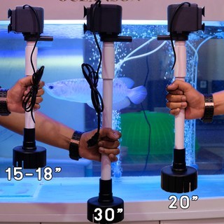 ชุดสกิมเมอร์ตั้งดูดขี้ปลาแบบสำหรับตู้ปลาสีดำ-ขาวสำหรับตู้เล็…