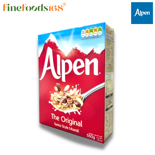 อัลเพน ออริจินัล สวิส สไตล์ มูสลี 550 กรัม Alpen Original Swiss Style Muesli 550 g.