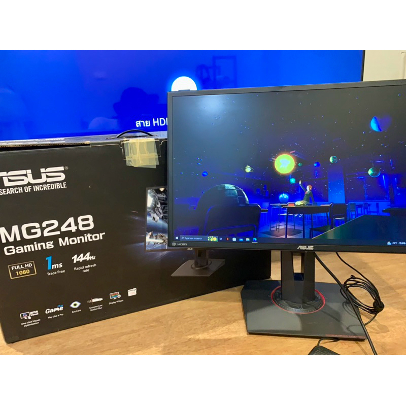 “(ปิดการขาย ❌)สินค้ามือสอง” จอเกมมิ่ง 144Hz Asus MG248