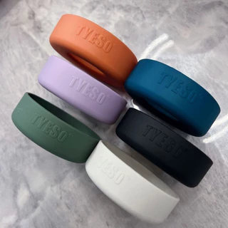 พร้อมส่ง💕 ยางครอบขวดน้ํา ซิลิโคนของTYESO กันลื่น ทนทาน เส้นผ่าศูนย์กลาง 7.1 ซม.-7.7 ซม.