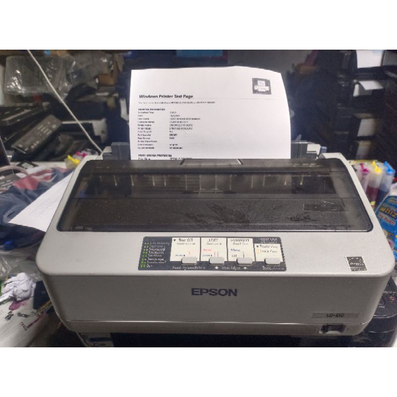 Epson LQ310เครื่องปริ้นมือสองพร้อมใช่งานครับมีประกันไห้3เดือนครับ