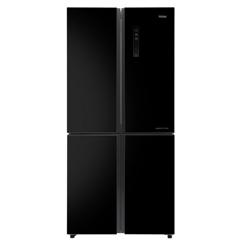 HAIER ตู้เย็น 4 ประตู 16 คิว สีดำคริสตัล รุ่น HRF-MD456GB