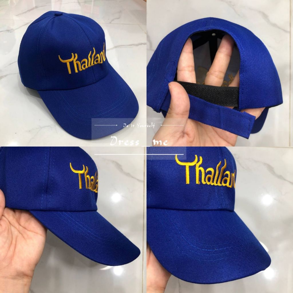 หมวกแก๊ปTHAILAND  สีพื้น  ราคาถูก สินค้ามีพร้อมส่งค่ะ