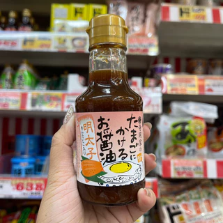 ‼️ของแท้จากญี่ปุ่น‼️เป็นซอสที่เอาไว้กินกับไข่ดาวแล้วโคตรฟิน อันนี้เป็นซอสถั่วเหลืองที่ผสมไข่ปลาคอดมาด้วย JAPAN