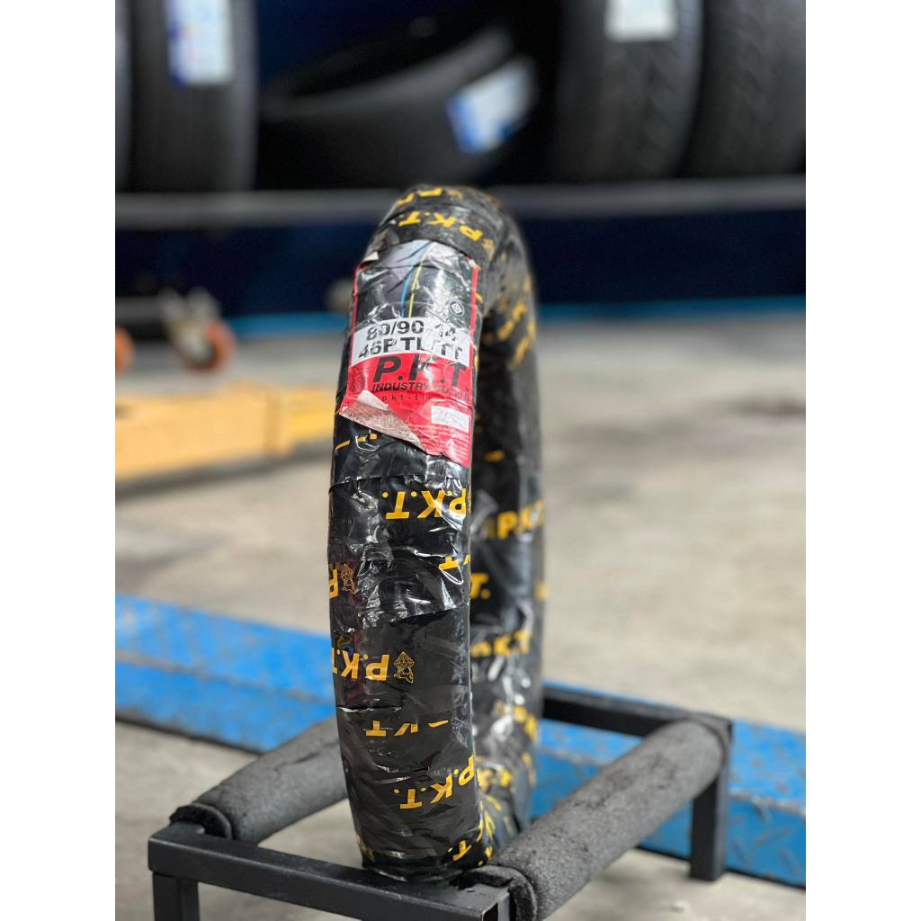 ถูกสุดๆ ยางนอก PKT ยางนอกไม่ใช้ยางใน 80/90-14 110/80/14 120/70-14