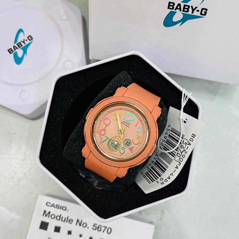 นาฬิกาผู้หญิง Baby-G รุ่น  ซีรีส์ BGA-290 เบบี้จี สินค้าของใหม่ ของแท้ รับประกันศูนย์ 1 ปี