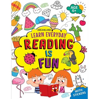 (Age6+)Reading Activity Book for kids with Stickers (Learn E…