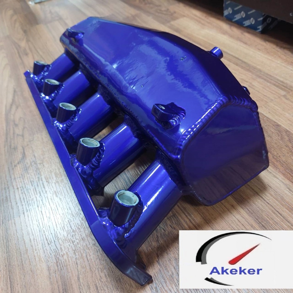 Purple Candy Powder Coat Aluminium Intake Manifold For Volvo S60 V70 S60R V70R
