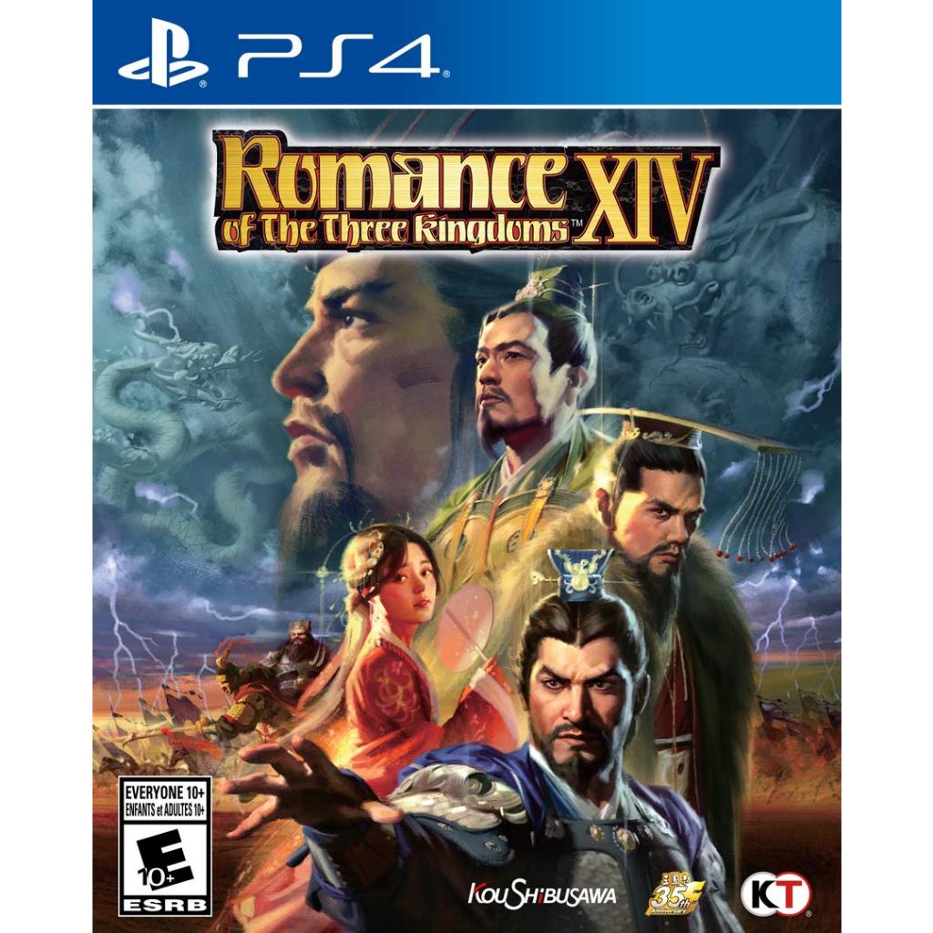 แผ่น PS4 romance of the three kingdoms xiv (US)