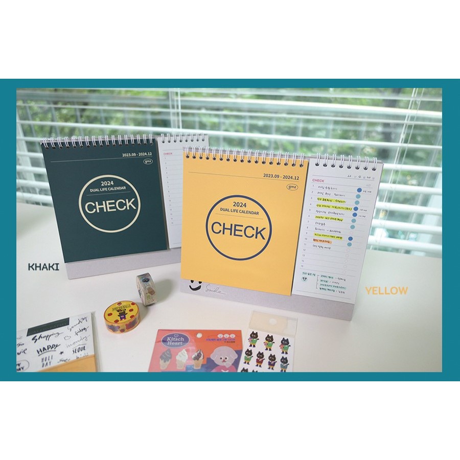 2024 Dual Life Calendar - Checklist
