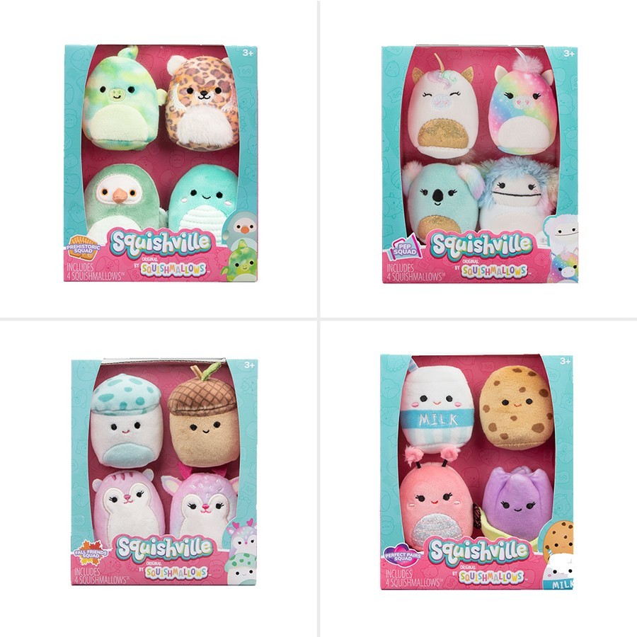 Squishville Sqm 2 Squad L1 ตุ๊กตาผ้า (สินค้าพร้อมส่ง)