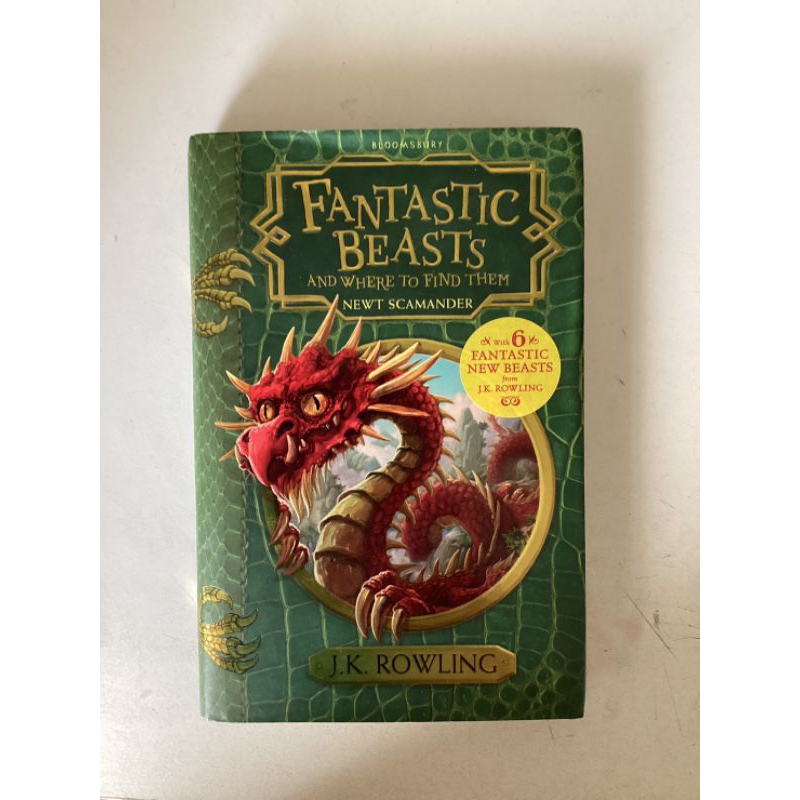 หนังสือ Fantastic Beasts and where to find them