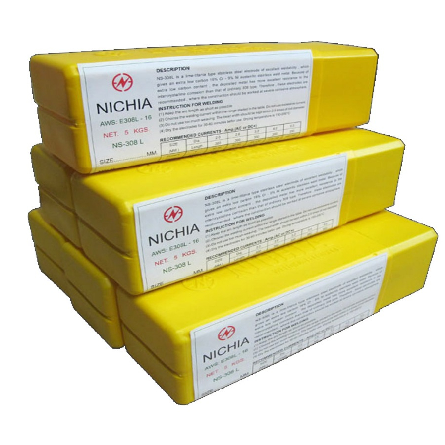 NICHIA 308L / 309L ลวดเชื่อมสแตนเลส (1กิโล/ห่อ) นิเซีย